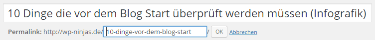 10 Dinge, die vor dem Blog Start überprüft werden müssen