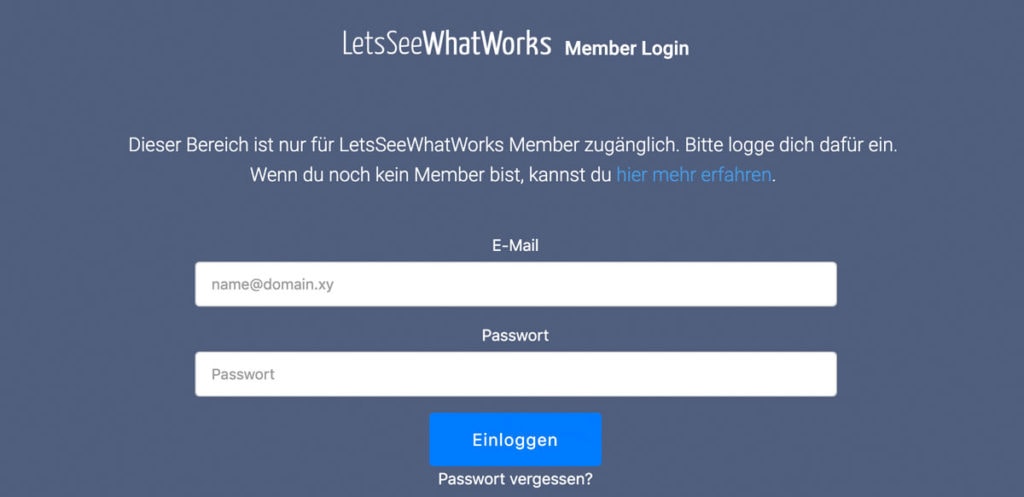 LetsSeeWhatWorks Member