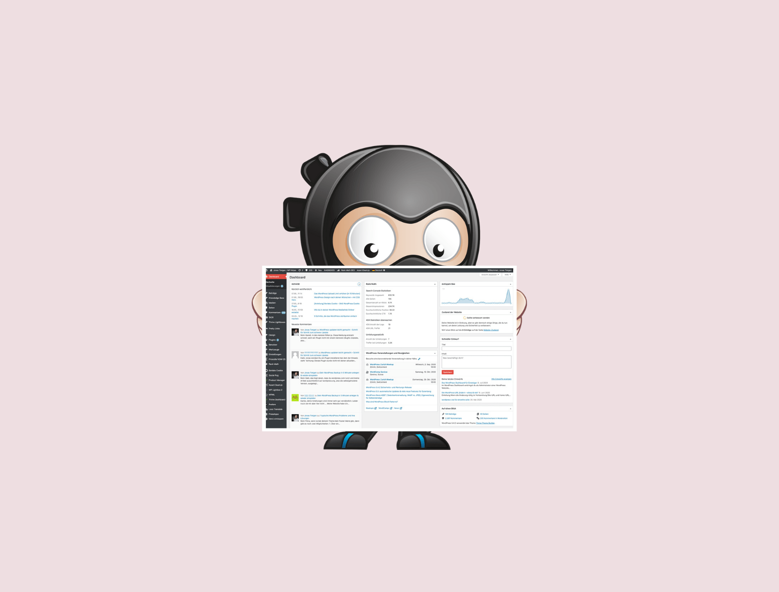 WordPress Dashboard Head