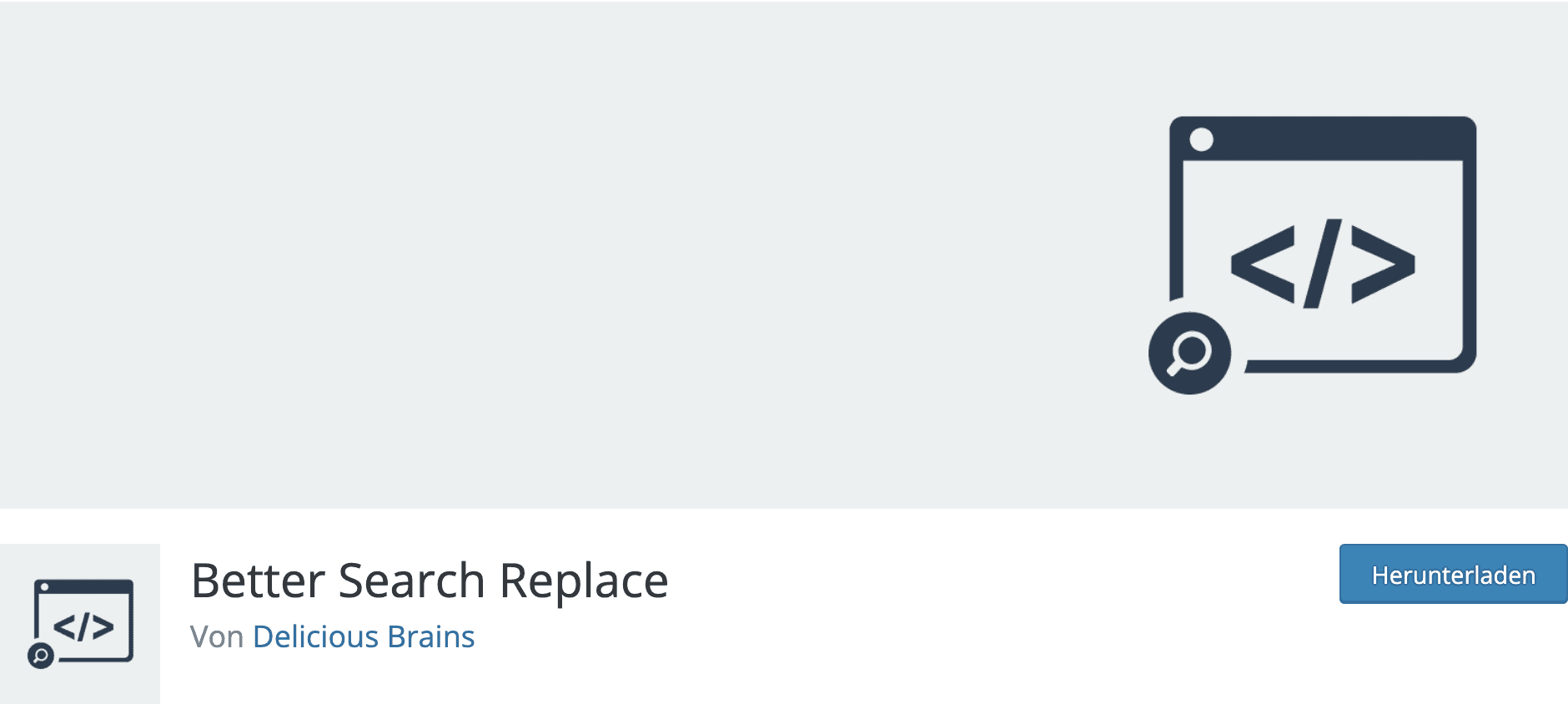 Better Search Replace Plugin