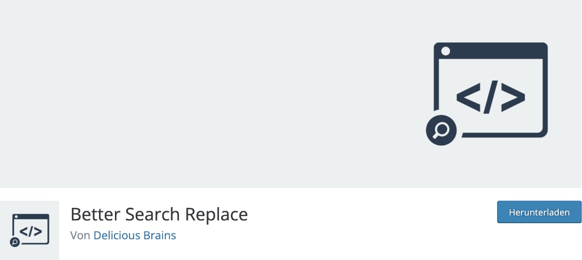 Better Search Replace WordPress Plugin
