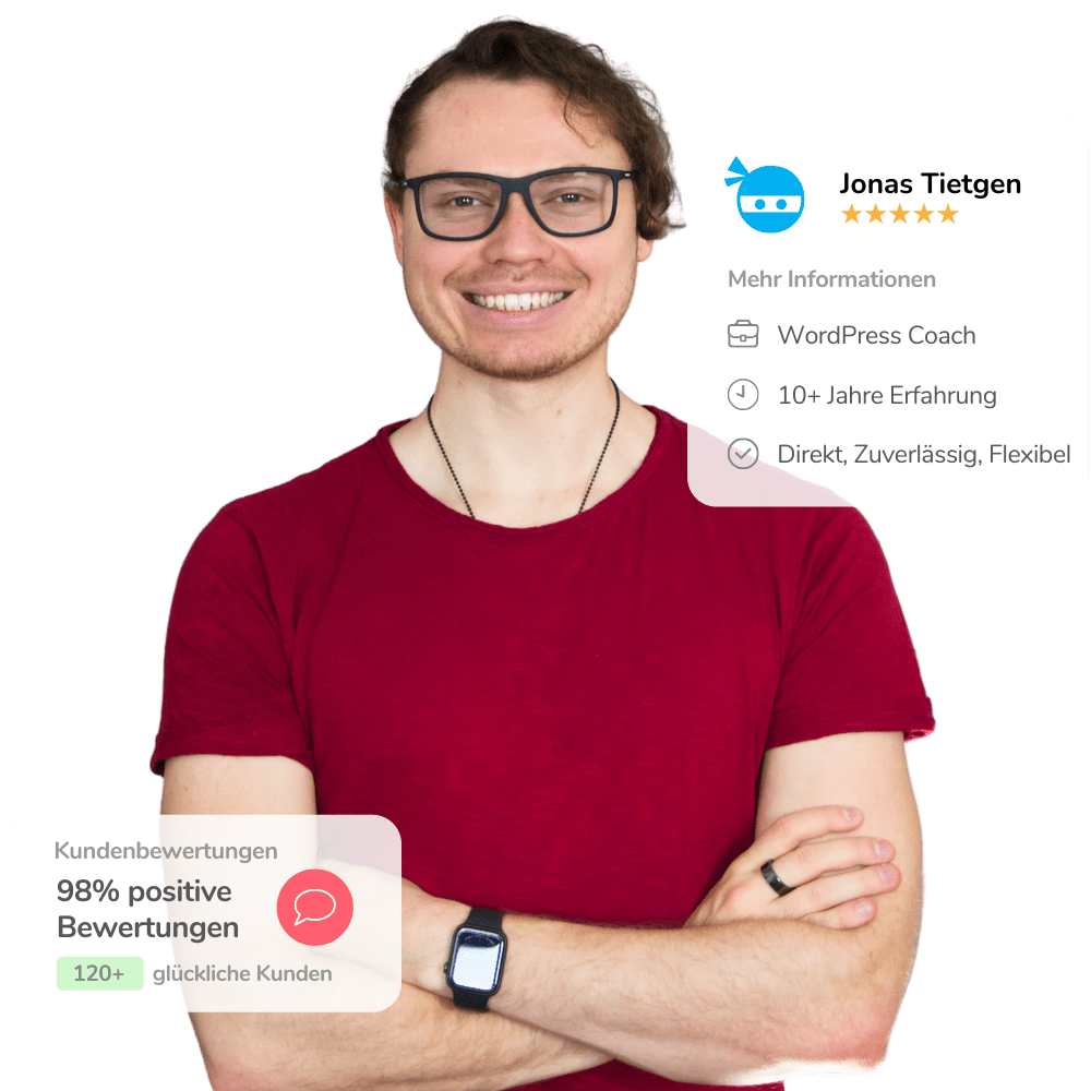 WordPress Coaching - Jonas Tietgen