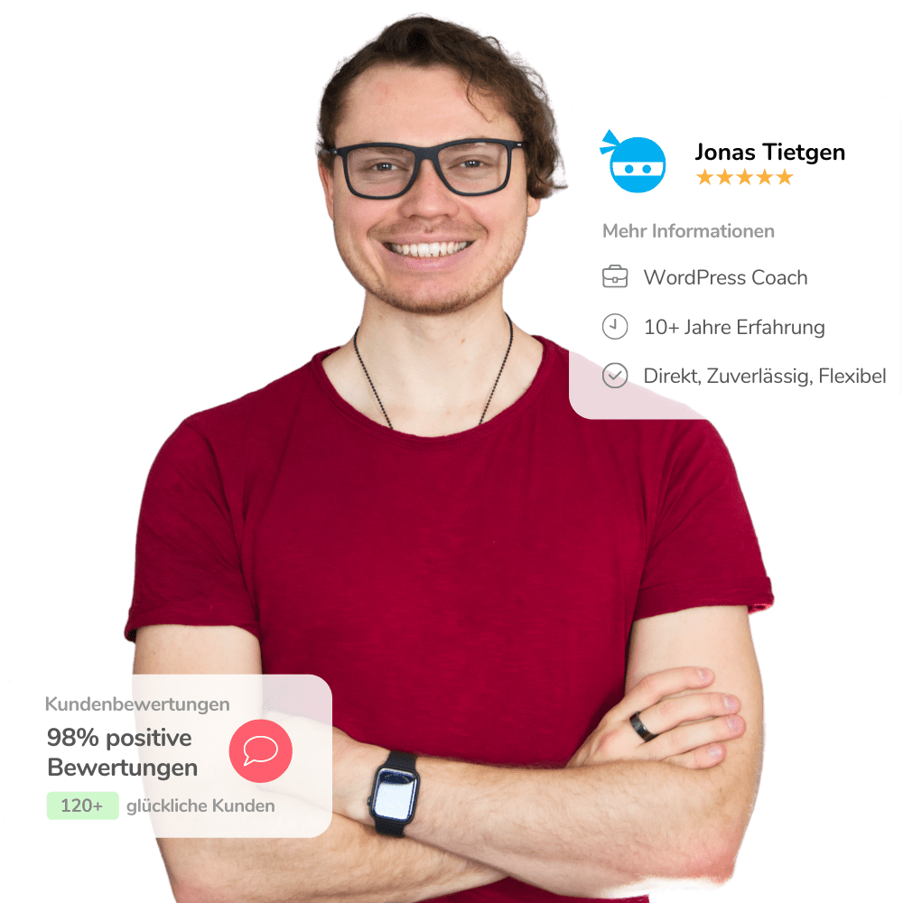 WordPress Coaching - Jonas Tietgen