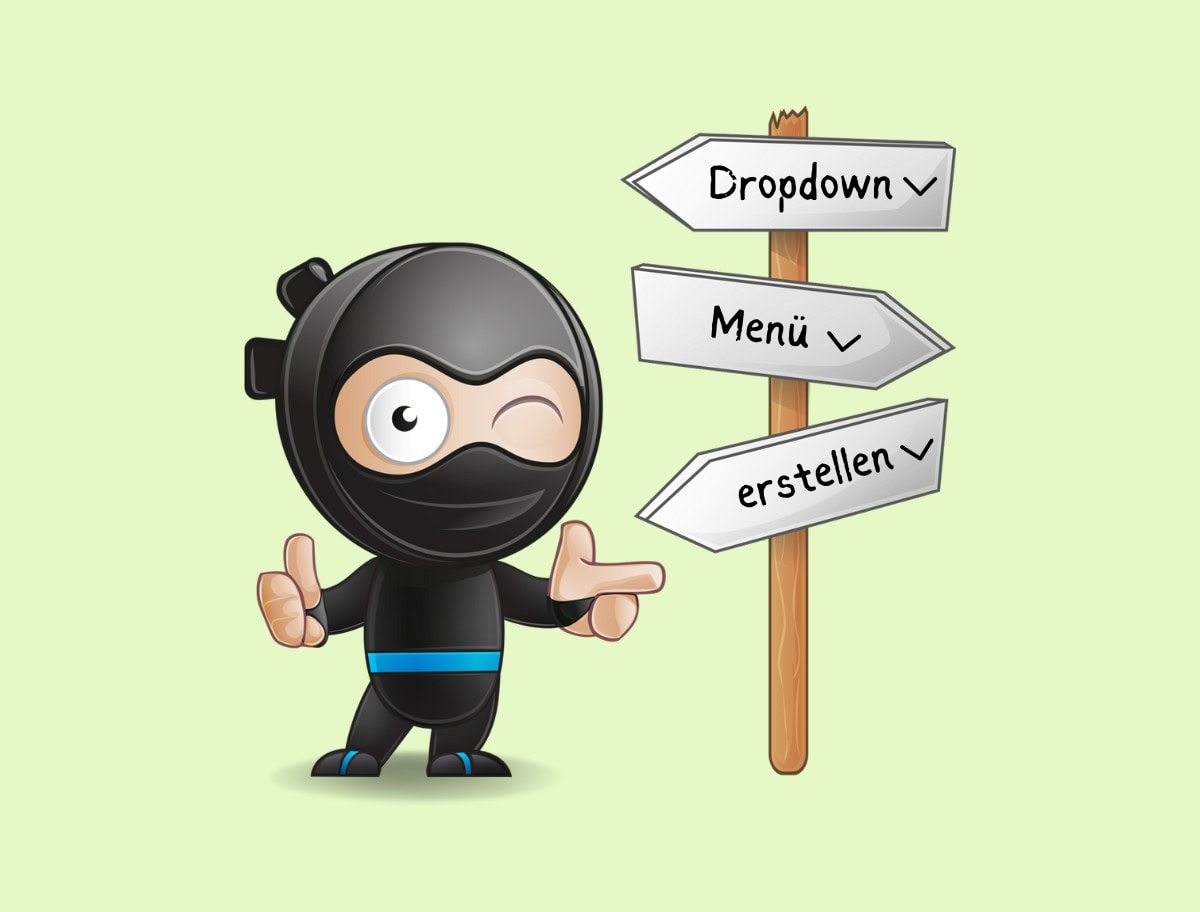 wordpress dropdown menue erstellen beitragsbild