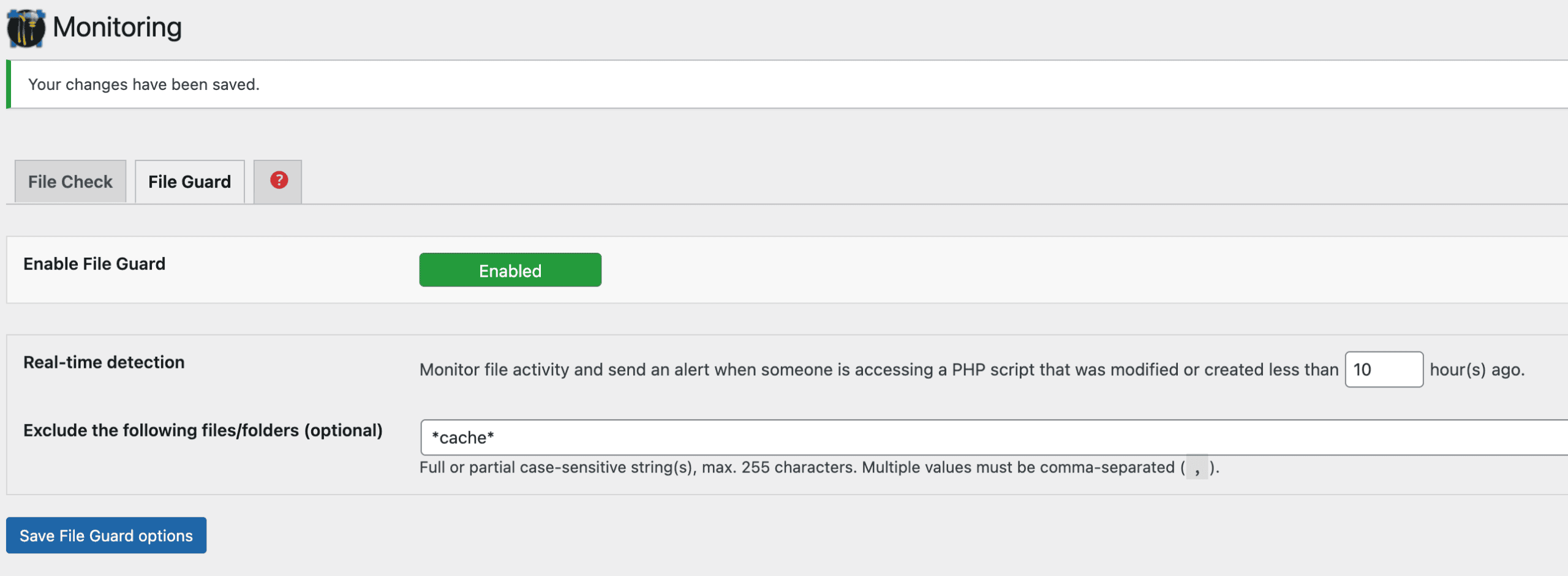 ninjafirewall file guard aktivieren scaled