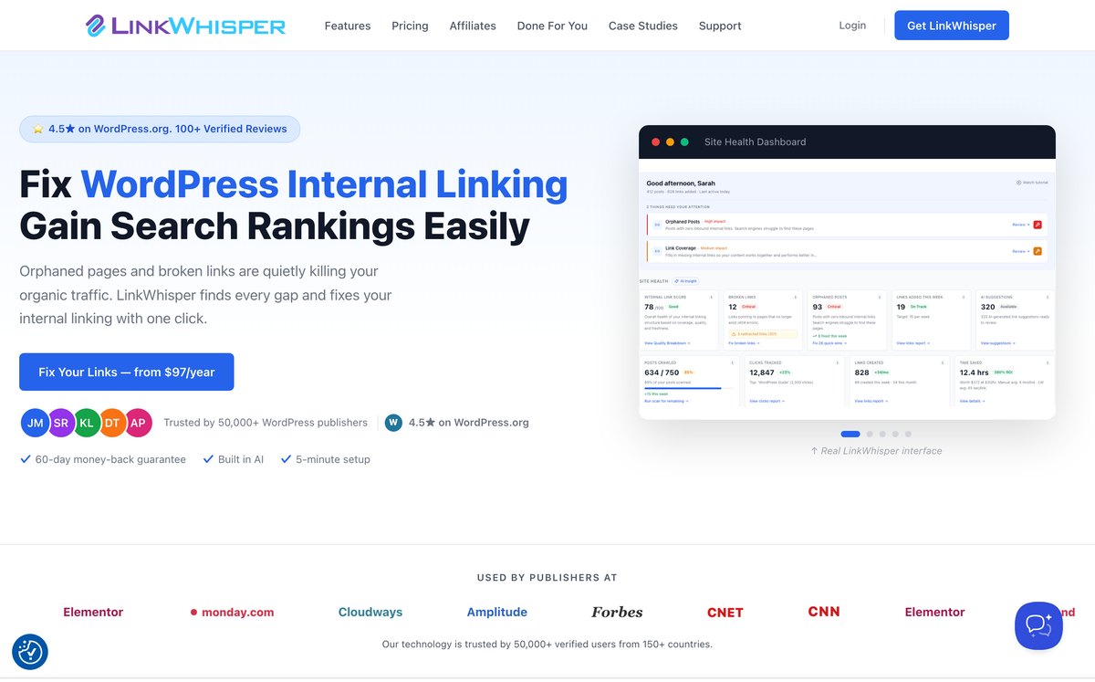 Link Whisper Website