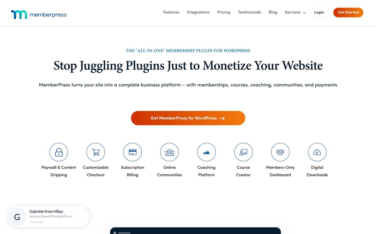 MemberPress Website