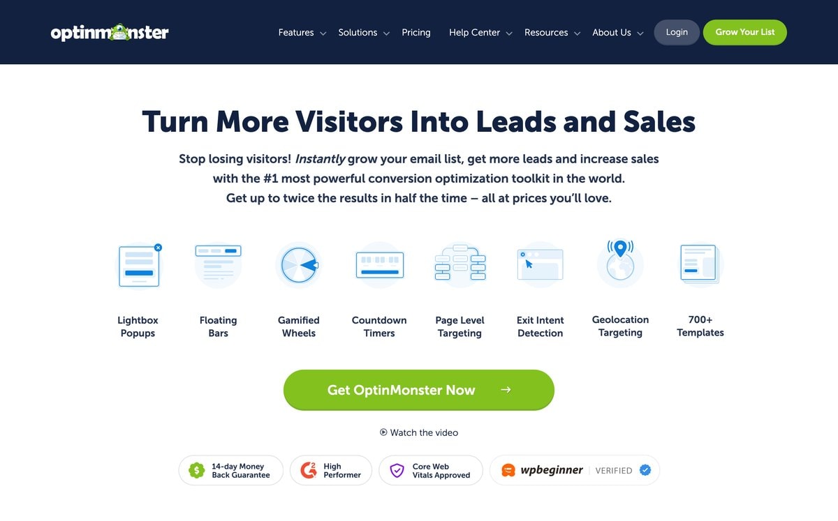 OptinMonster Website