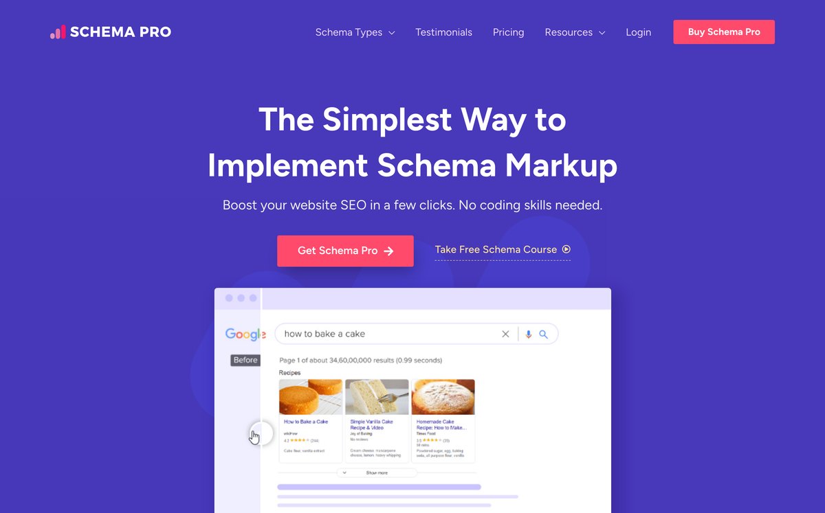 Schema Pro Website